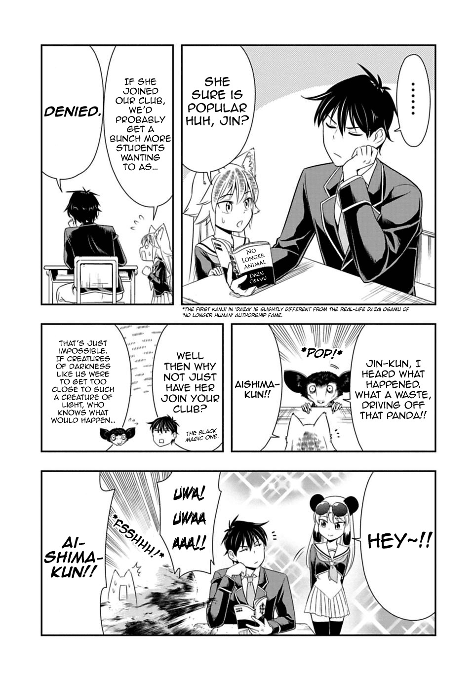 Murenase! Shiiton Gakuen Chapter 24 page 4 - Chapter 24: Handle Panda with Care