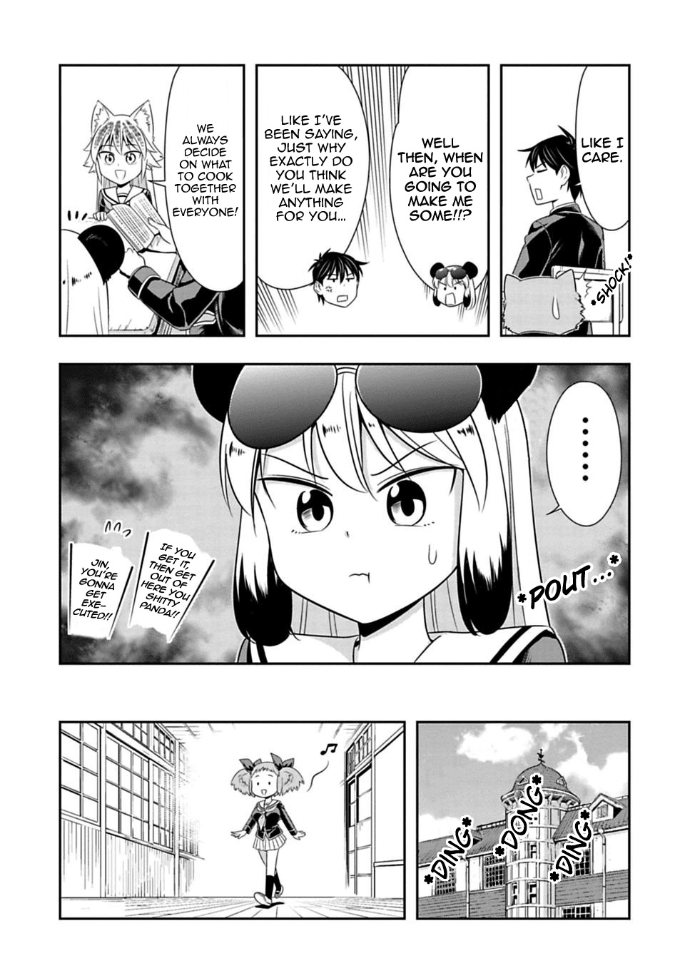 Murenase! Shiiton Gakuen Chapter 24 page 6 - Chapter 24: Handle Panda with Care