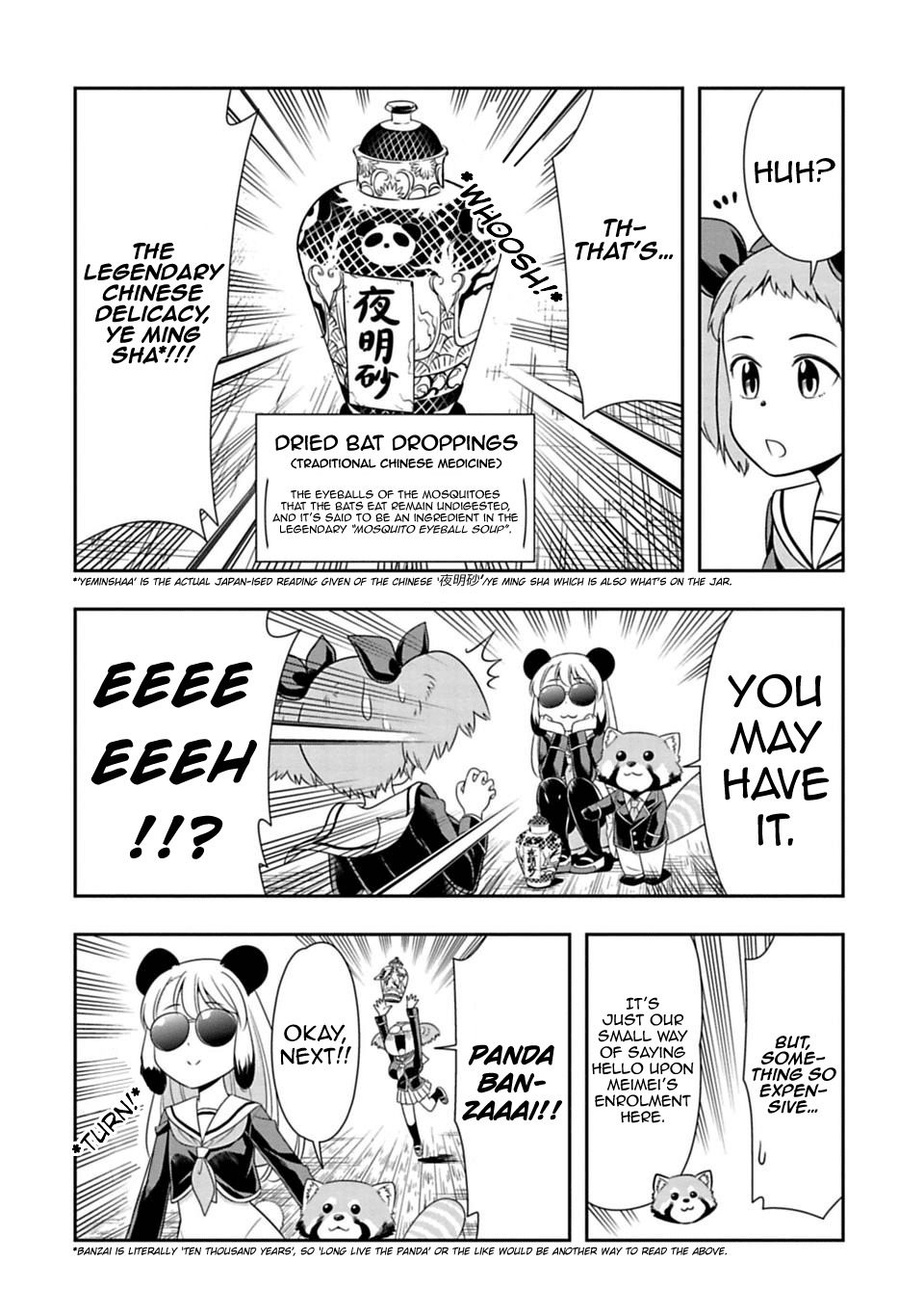 Murenase! Shiiton Gakuen Chapter 24 page 7 - Chapter 24: Handle Panda with Care