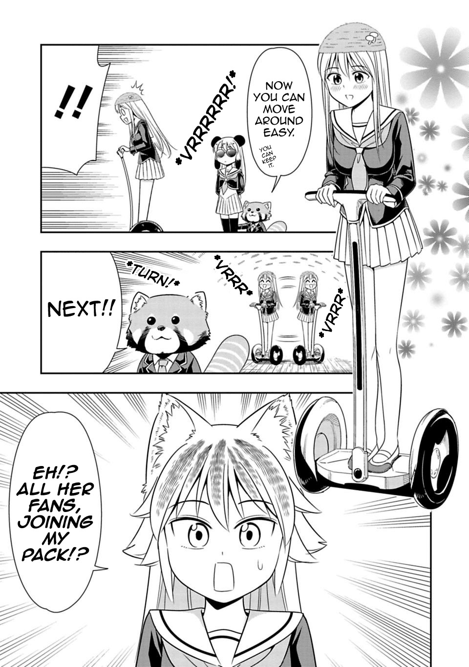 Murenase! Shiiton Gakuen Chapter 24 page 8 - Chapter 24: Handle Panda with Care