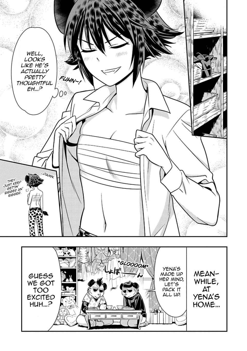 Murenase! Shiiton Gakuen Chapter 25.5 page 3 - Chapter 25.5: Which Side Are You Going to Enter, Yena-kun!
