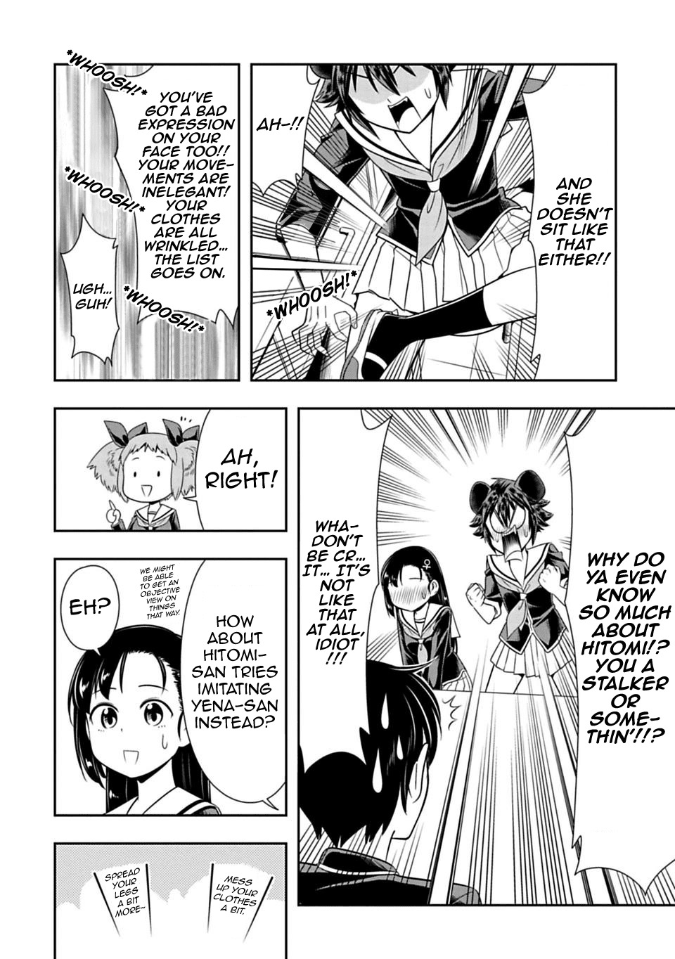 Murenase! Shiiton Gakuen Chapter 25 page 10 - Chapter 25: Yena Settles It!