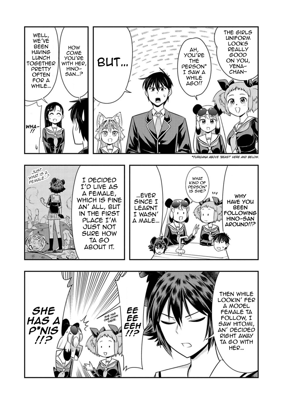 Murenase! Shiiton Gakuen Chapter 25 page 7 - Chapter 25: Yena Settles It!