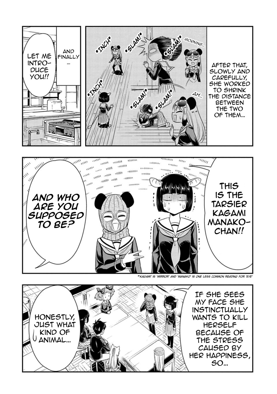 Murenase! Shiiton Gakuen Chapter 26 page 12 - Chapter 26: Live! Your Eyes Are Huge
