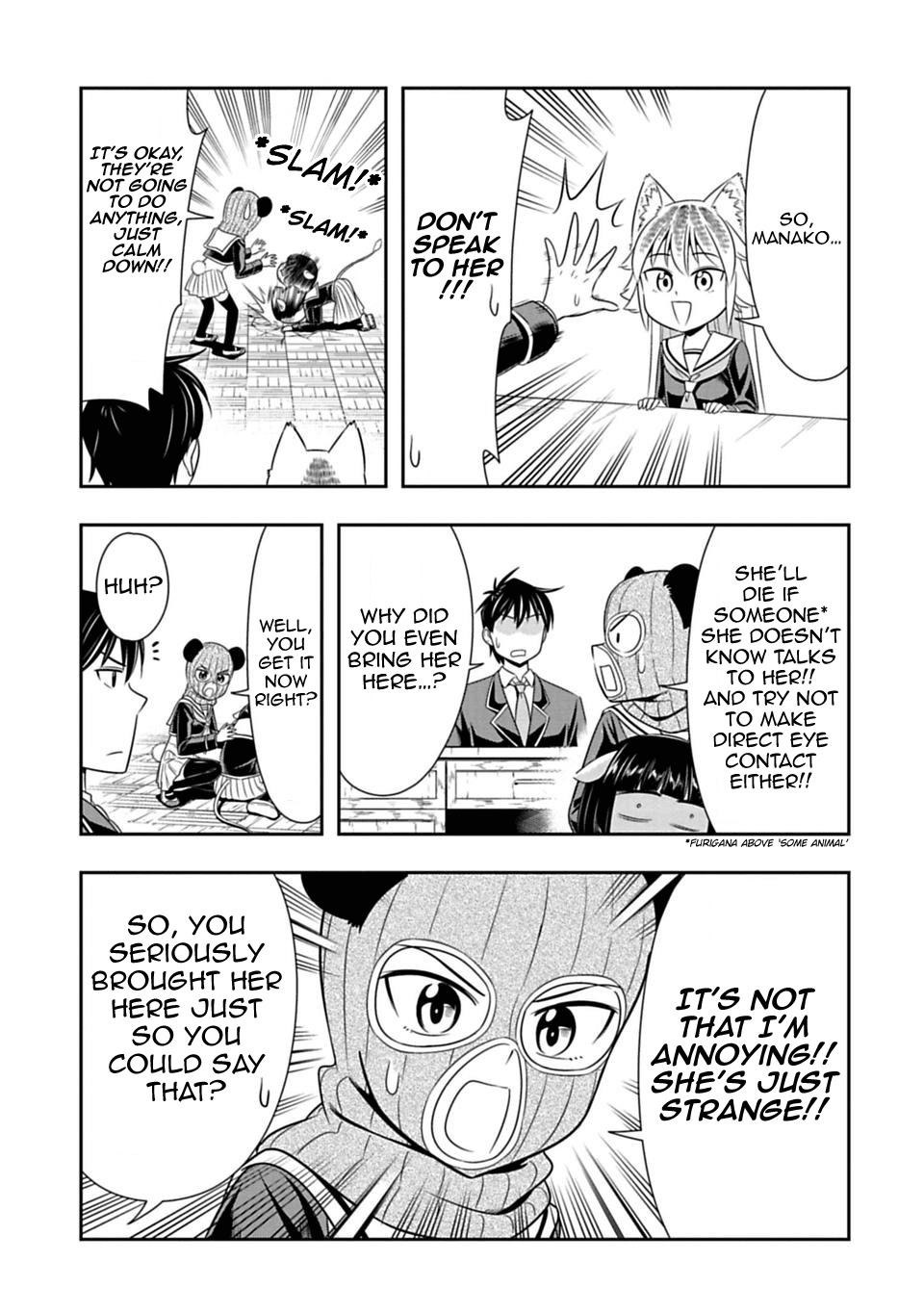 Murenase! Shiiton Gakuen Chapter 26 page 13 - Chapter 26: Live! Your Eyes Are Huge