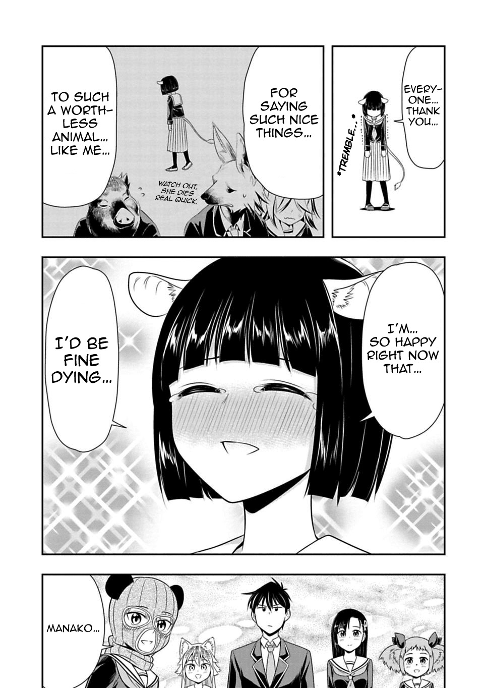 Murenase! Shiiton Gakuen Chapter 26 page 15 - Chapter 26: Live! Your Eyes Are Huge