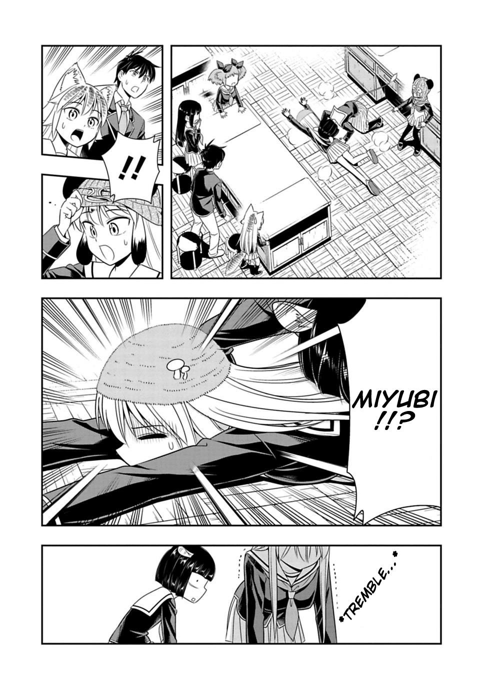 Murenase! Shiiton Gakuen Chapter 26 page 17 - Chapter 26: Live! Your Eyes Are Huge
