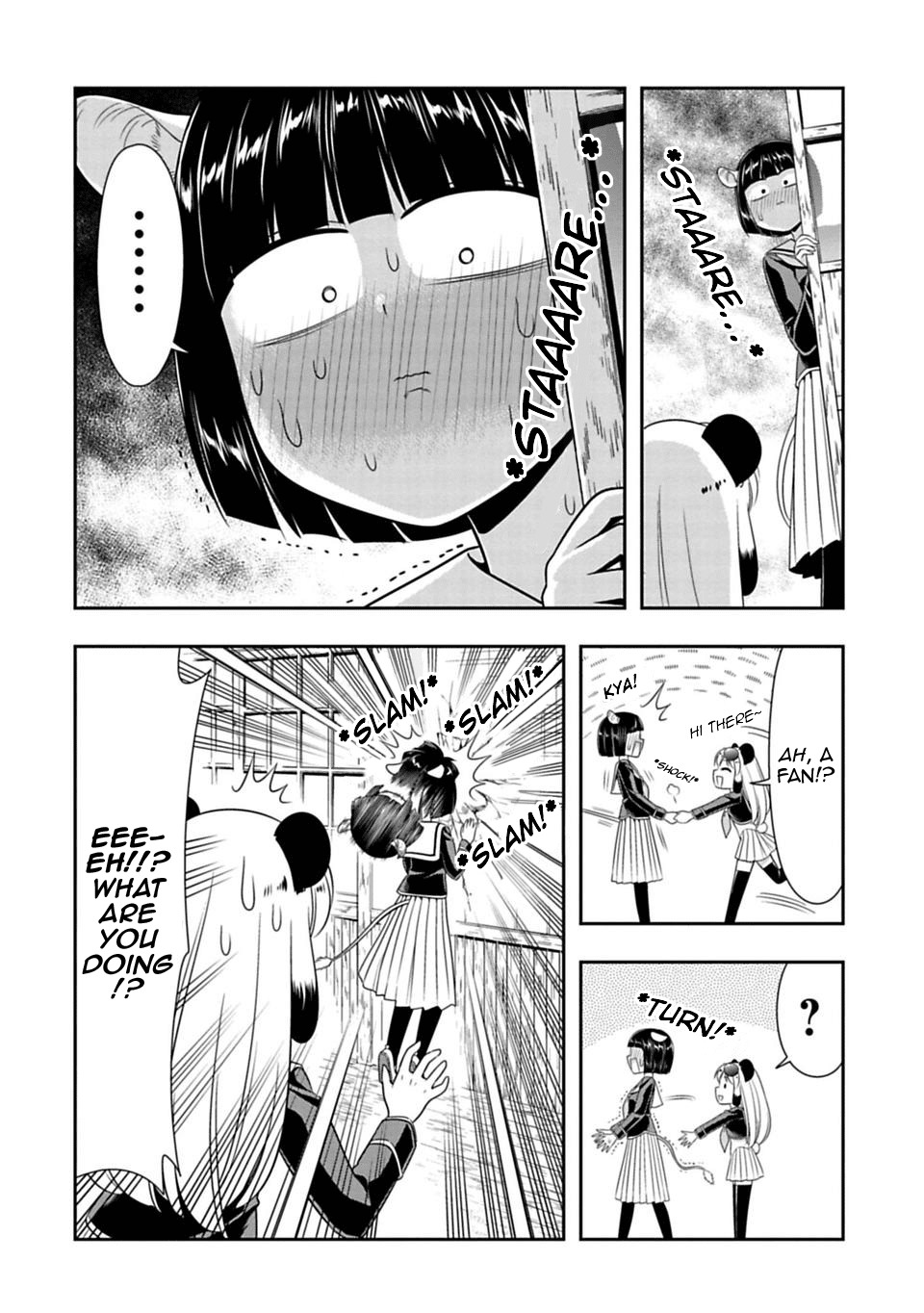 Murenase! Shiiton Gakuen Chapter 26 page 4 - Chapter 26: Live! Your Eyes Are Huge