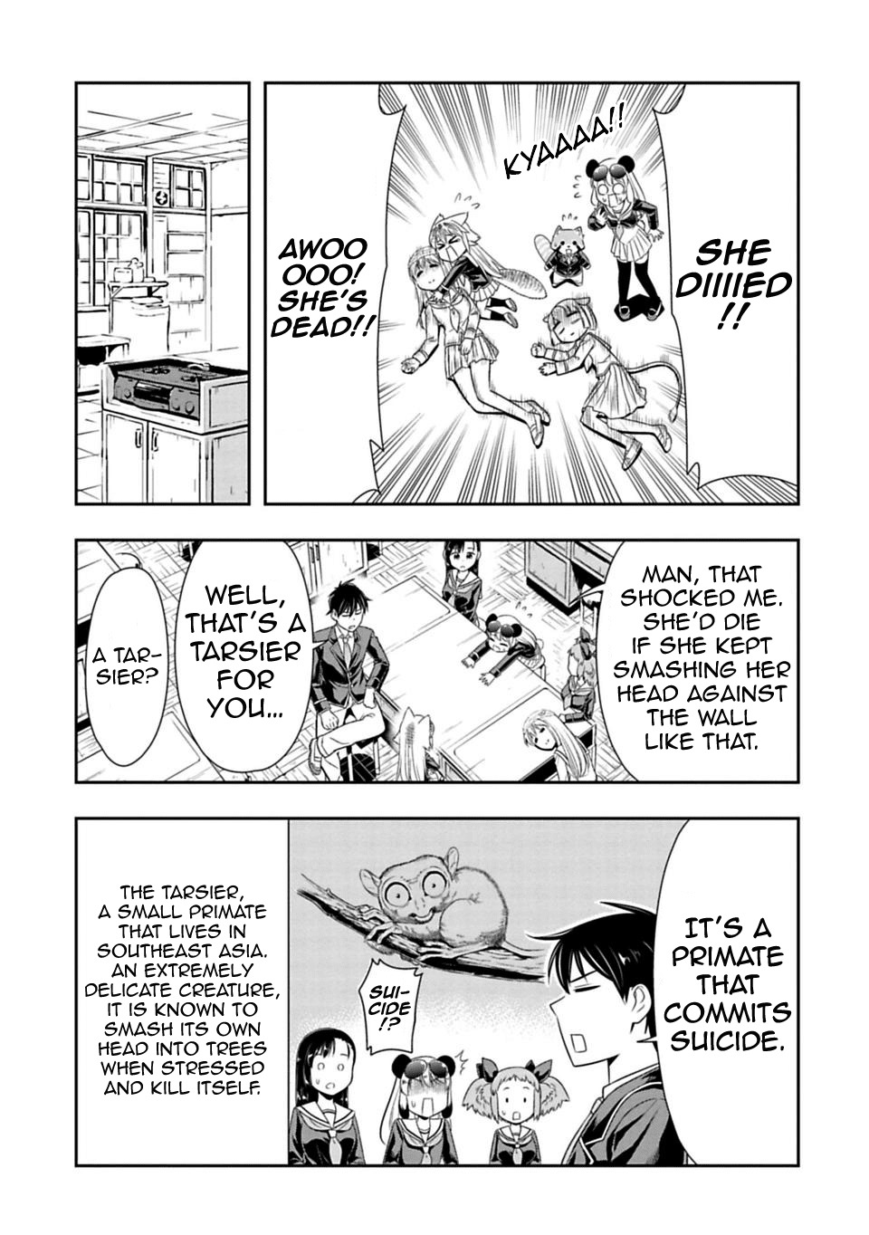 Murenase! Shiiton Gakuen Chapter 26 page 5 - Chapter 26: Live! Your Eyes Are Huge