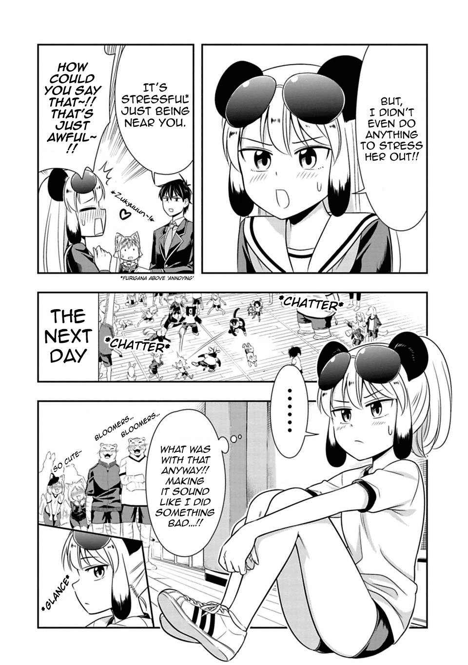 Murenase! Shiiton Gakuen Chapter 26 page 6 - Chapter 26: Live! Your Eyes Are Huge