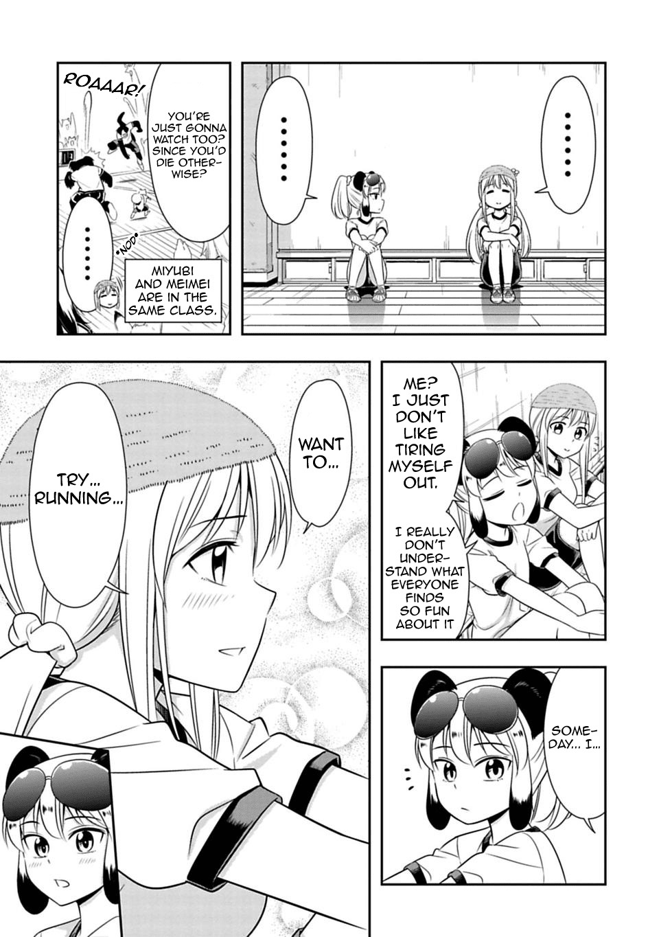 Murenase! Shiiton Gakuen Chapter 26 page 7 - Chapter 26: Live! Your Eyes Are Huge