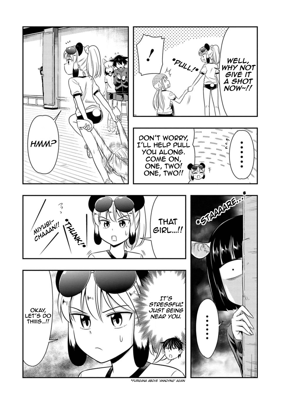 Murenase! Shiiton Gakuen Chapter 26 page 8 - Chapter 26: Live! Your Eyes Are Huge