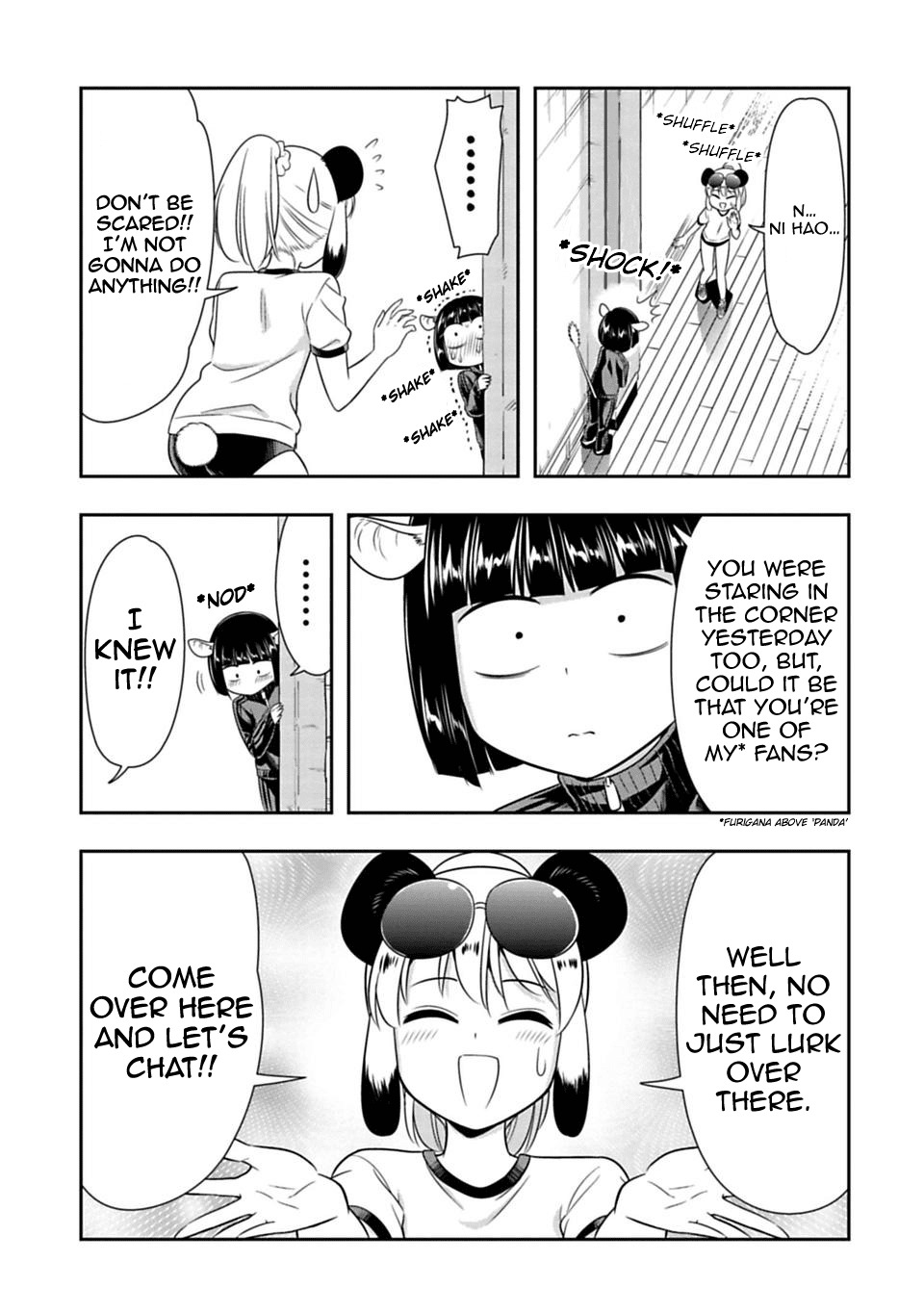 Murenase! Shiiton Gakuen Chapter 26 page 9 - Chapter 26: Live! Your Eyes Are Huge