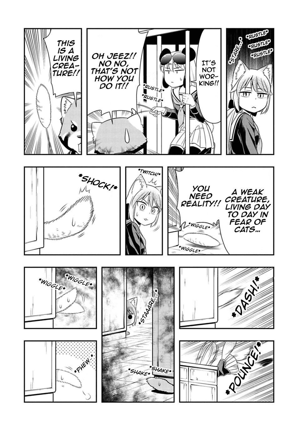 Murenase! Shiiton Gakuen Chapter 27 page 10 - Chapter 27: Handle Cat with Care
