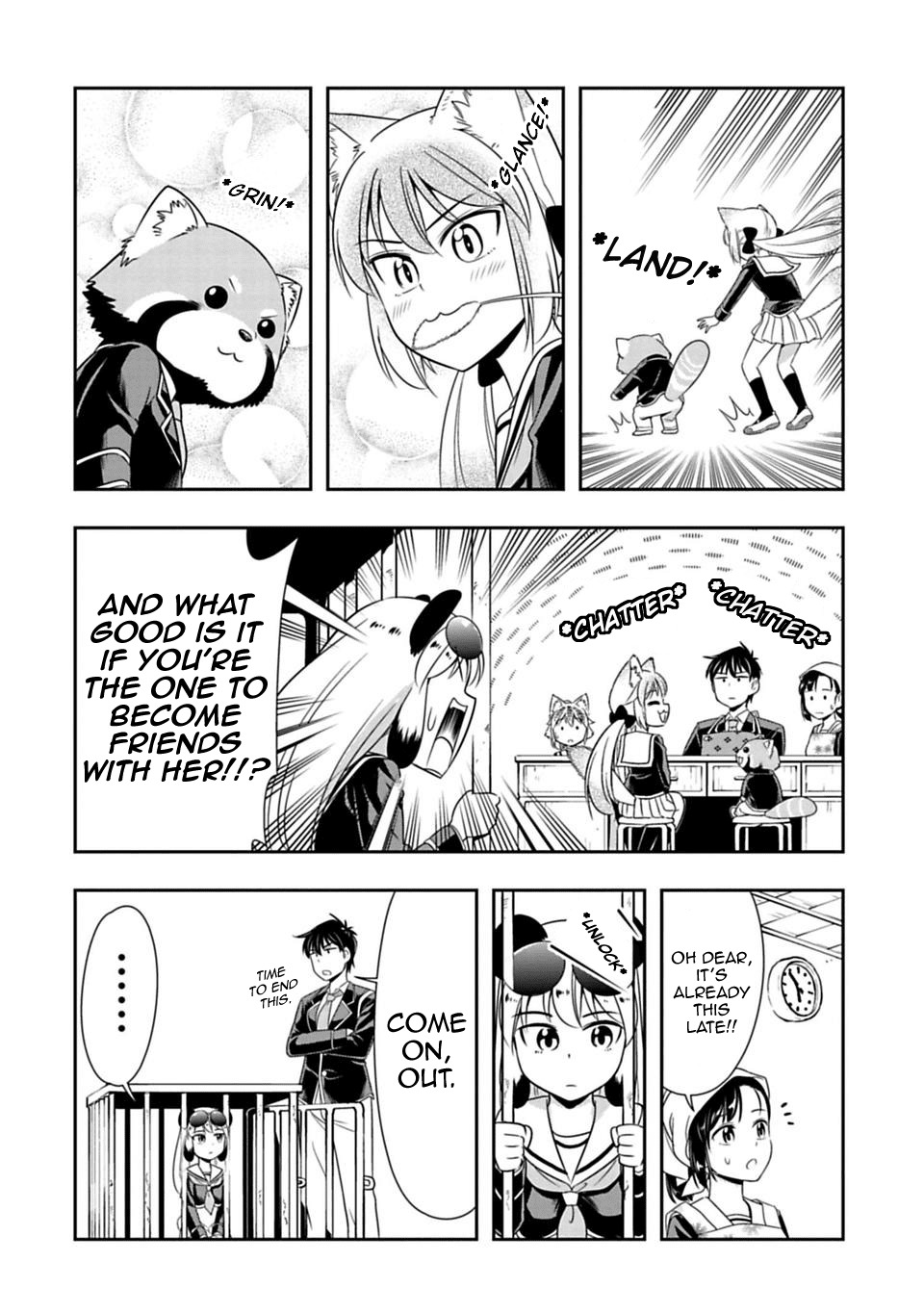Murenase! Shiiton Gakuen Chapter 27 page 12 - Chapter 27: Handle Cat with Care