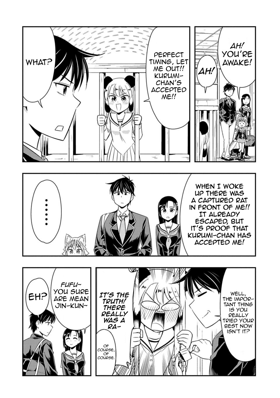 Murenase! Shiiton Gakuen Chapter 27 page 20 - Chapter 27: Handle Cat with Care