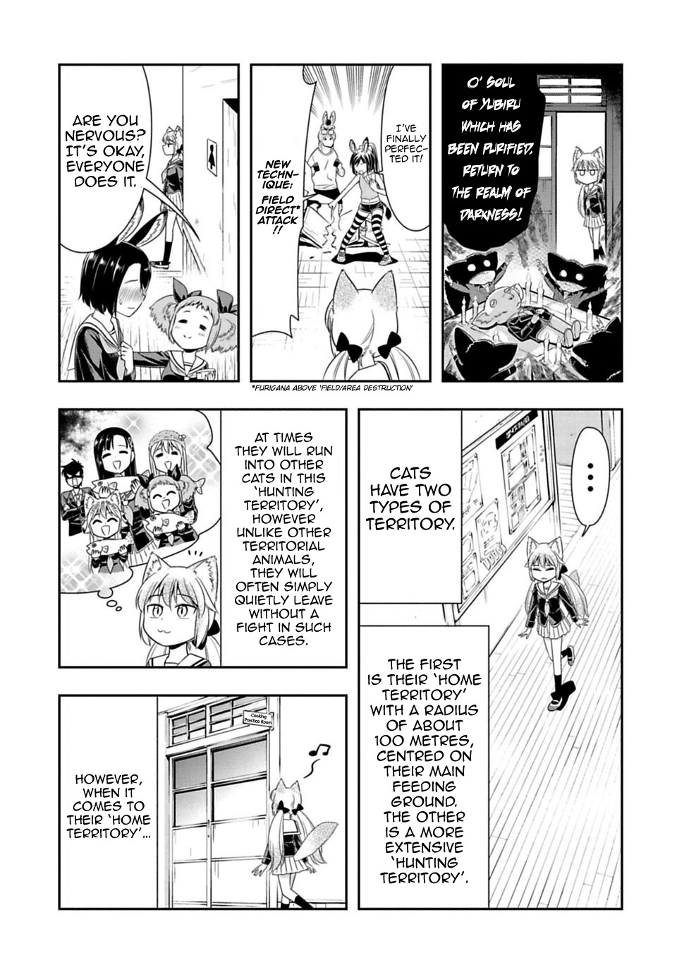 Murenase! Shiiton Gakuen Chapter 27 page 3 - Chapter 27: Handle Cat with Care
