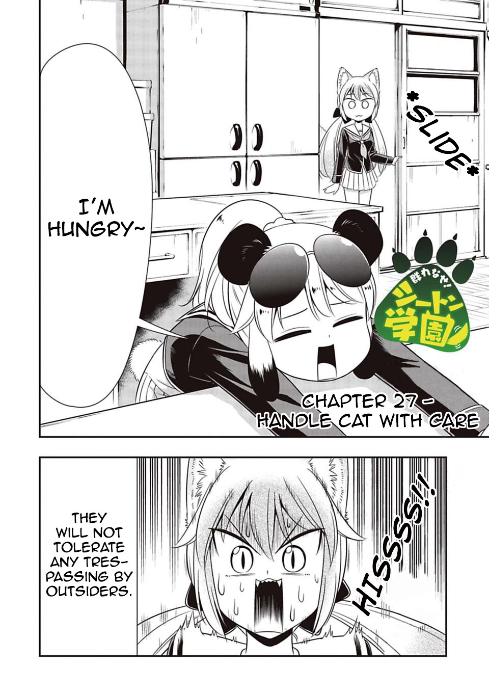 Murenase! Shiiton Gakuen Chapter 27 page 4 - Chapter 27: Handle Cat with Care
