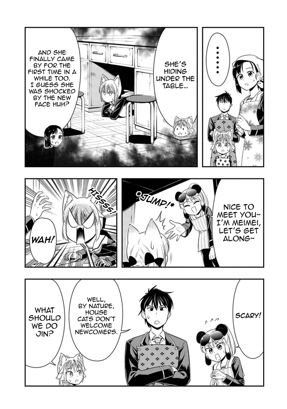 Murenase! Shiiton Gakuen Chapter 27 page 5 - Chapter 27: Handle Cat with Care