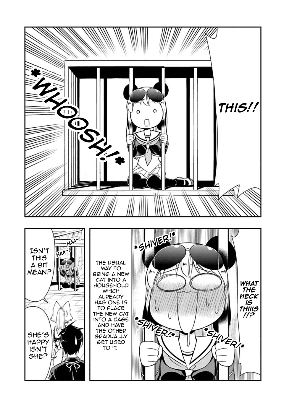Murenase! Shiiton Gakuen Chapter 27 page 7 - Chapter 27: Handle Cat with Care