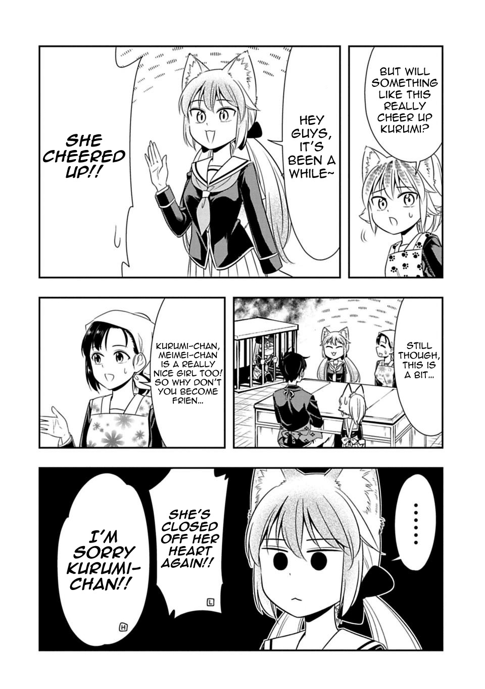 Murenase! Shiiton Gakuen Chapter 27 page 8 - Chapter 27: Handle Cat with Care