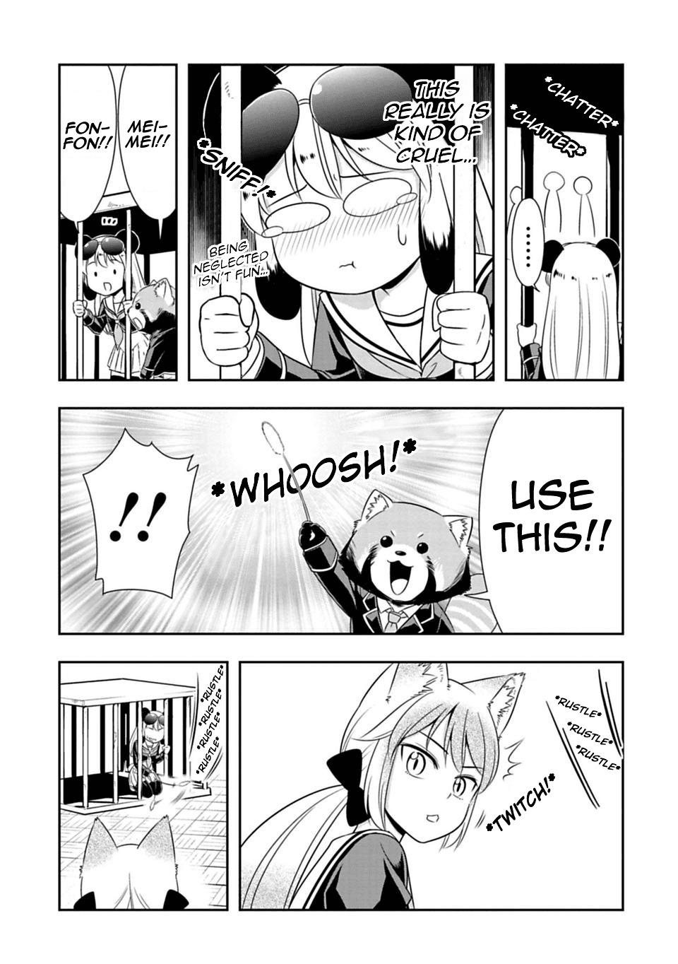 Murenase! Shiiton Gakuen Chapter 27 page 9 - Chapter 27: Handle Cat with Care