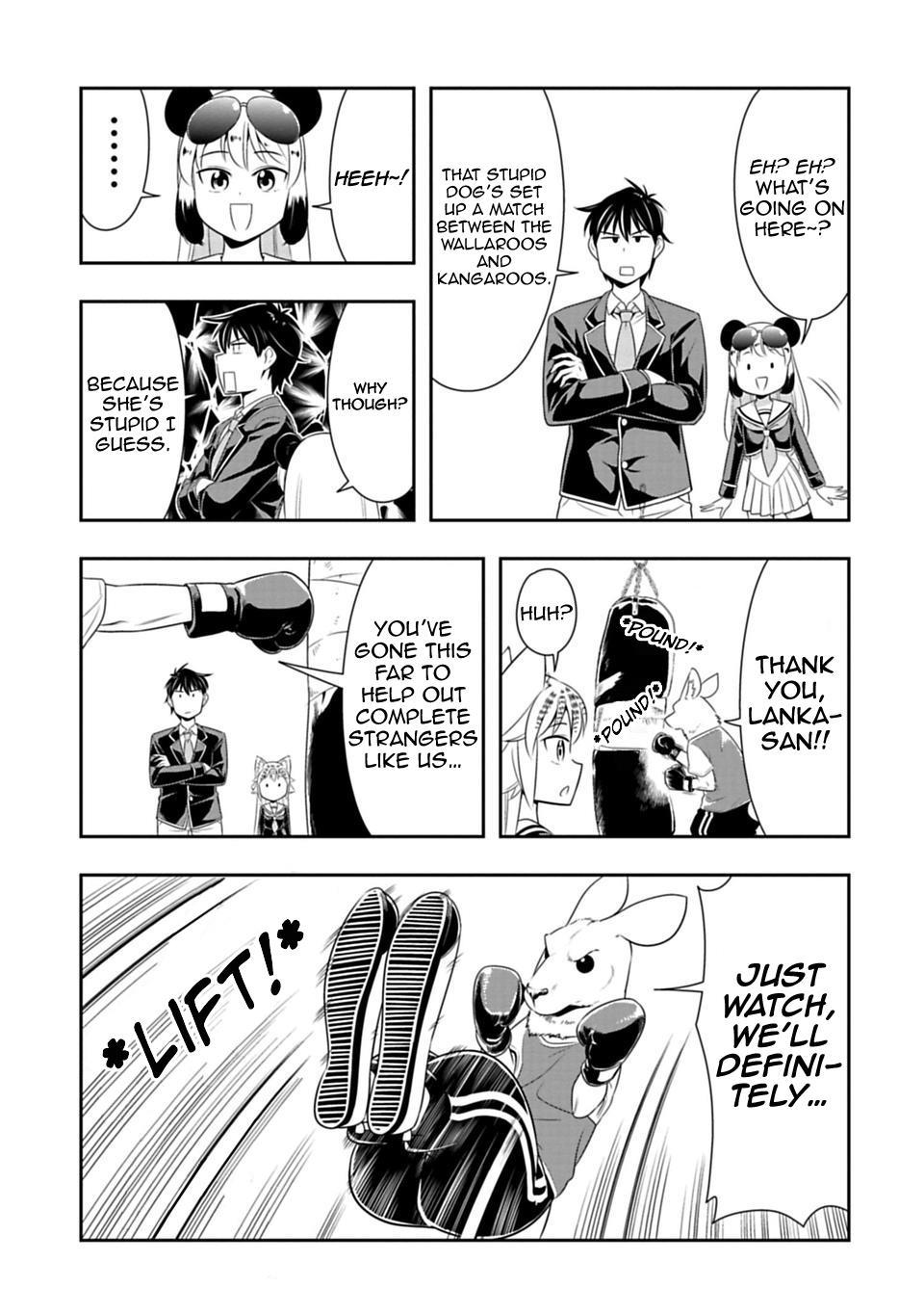 Murenase! Shiiton Gakuen Chapter 28 page 13 - Chapter 28: Kangaroo Boxing, Part 1