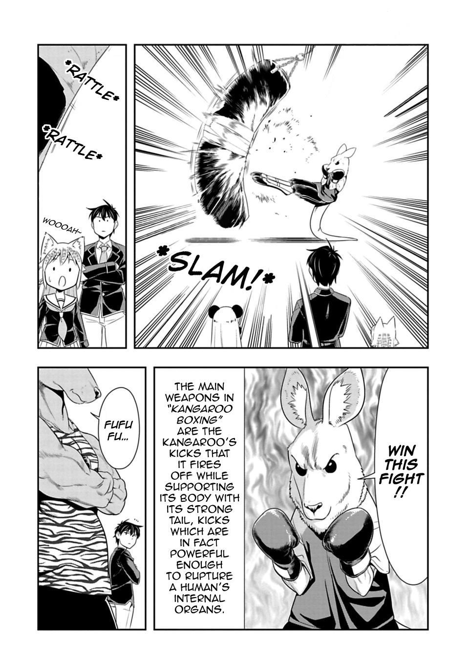 Murenase! Shiiton Gakuen Chapter 28 page 14 - Chapter 28: Kangaroo Boxing, Part 1