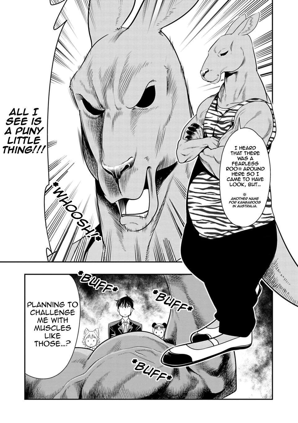 Murenase! Shiiton Gakuen Chapter 28 page 15 - Chapter 28: Kangaroo Boxing, Part 1