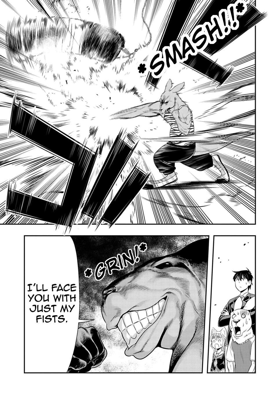 Murenase! Shiiton Gakuen Chapter 28 page 19 - Chapter 28: Kangaroo Boxing, Part 1