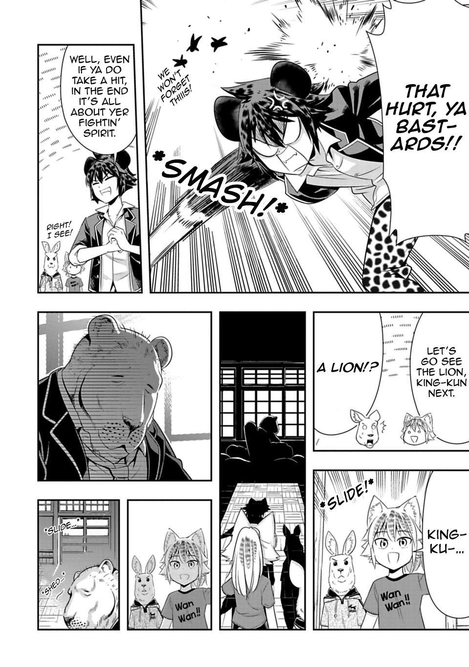 Murenase! Shiiton Gakuen Chapter 29 page 12 - Chapter 29: Kangaroo Boxing, Part 2