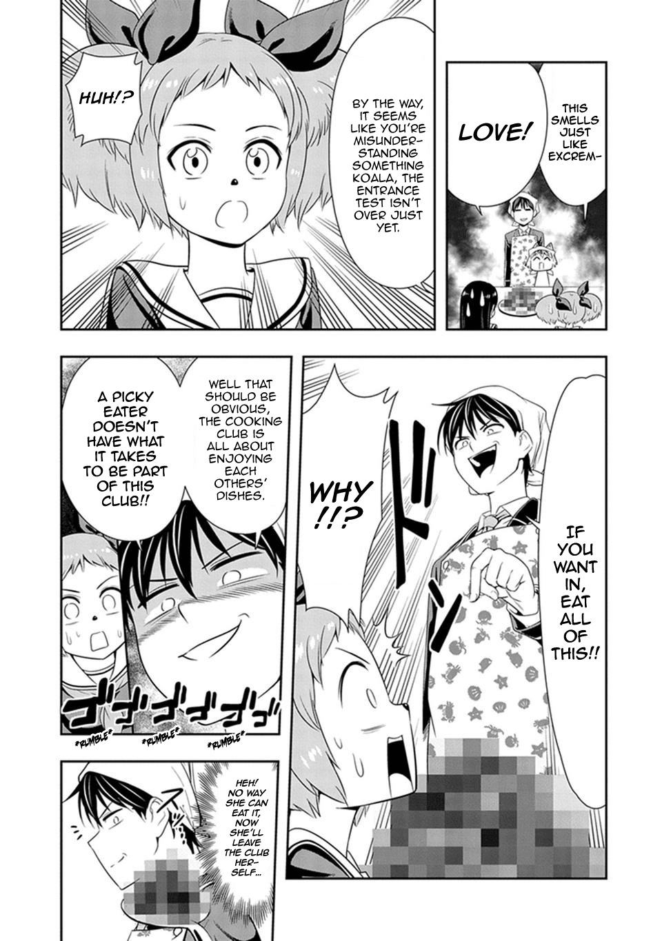 Murenase! Shiiton Gakuen Chapter 3 page 17 - Chapter 3: Yukari Still Doesn't Know the Name of the Dish She Ate That Day
