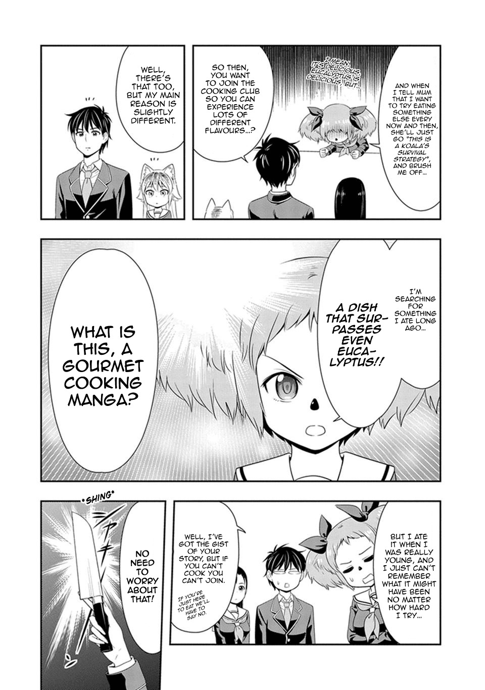 Murenase! Shiiton Gakuen Chapter 3 page 8 - Chapter 3: Yukari Still Doesn't Know the Name of the Dish She Ate That Day