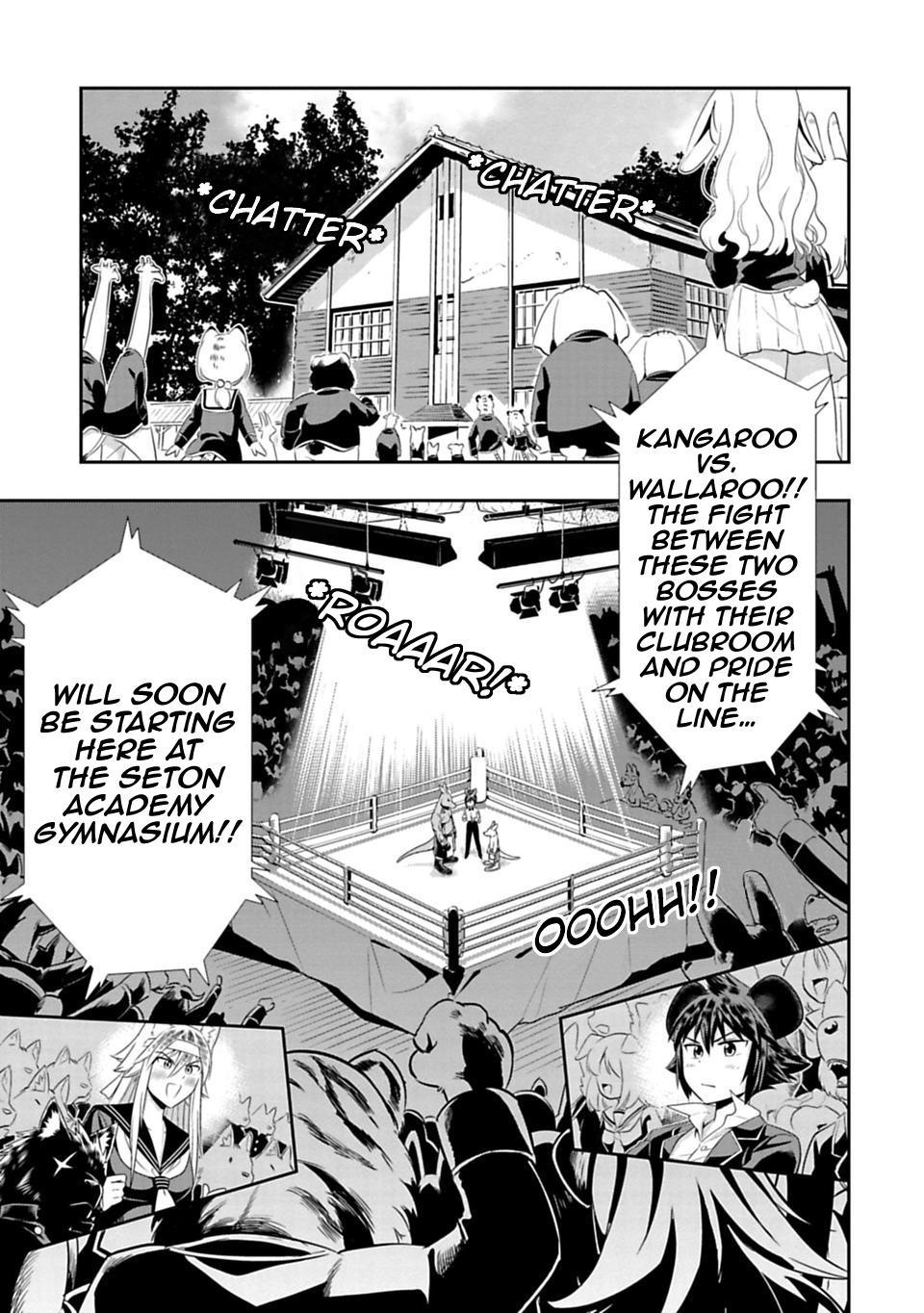 Murenase! Shiiton Gakuen Chapter 30 page 1 - Chapter 30: Kangaroo Boxing, Part 3