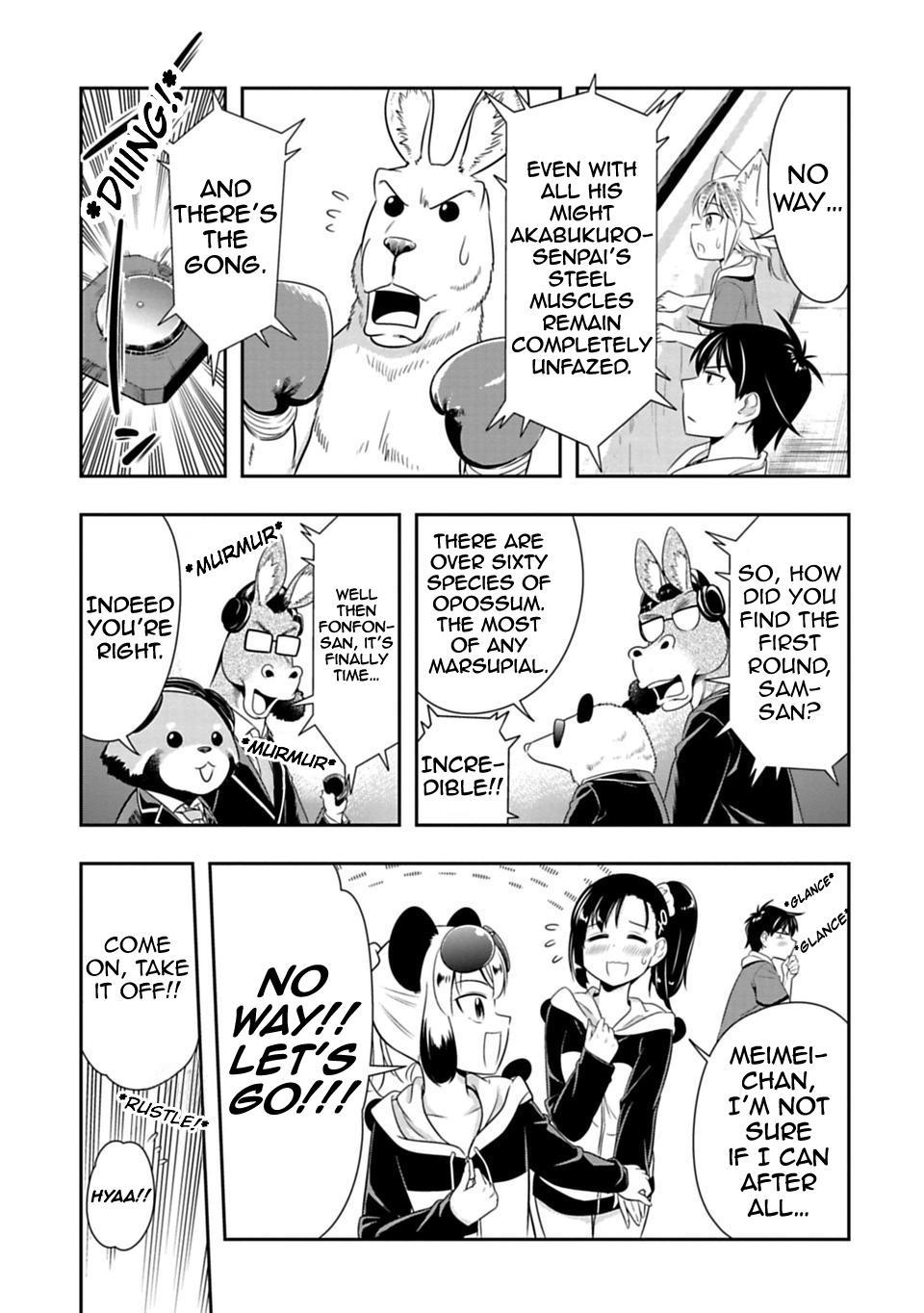 Murenase! Shiiton Gakuen Chapter 30 page 13 - Chapter 30: Kangaroo Boxing, Part 3