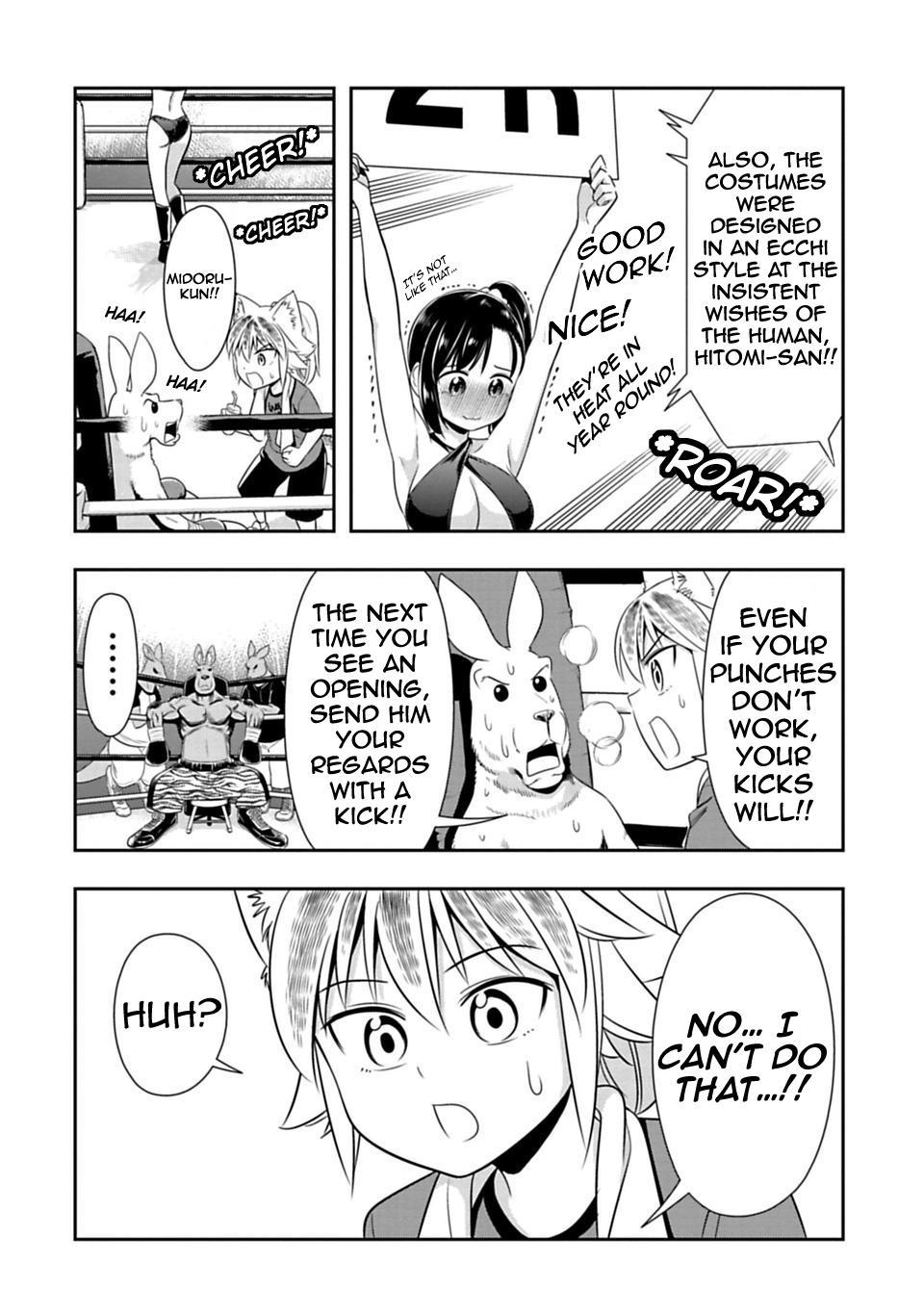 Murenase! Shiiton Gakuen Chapter 30 page 15 - Chapter 30: Kangaroo Boxing, Part 3