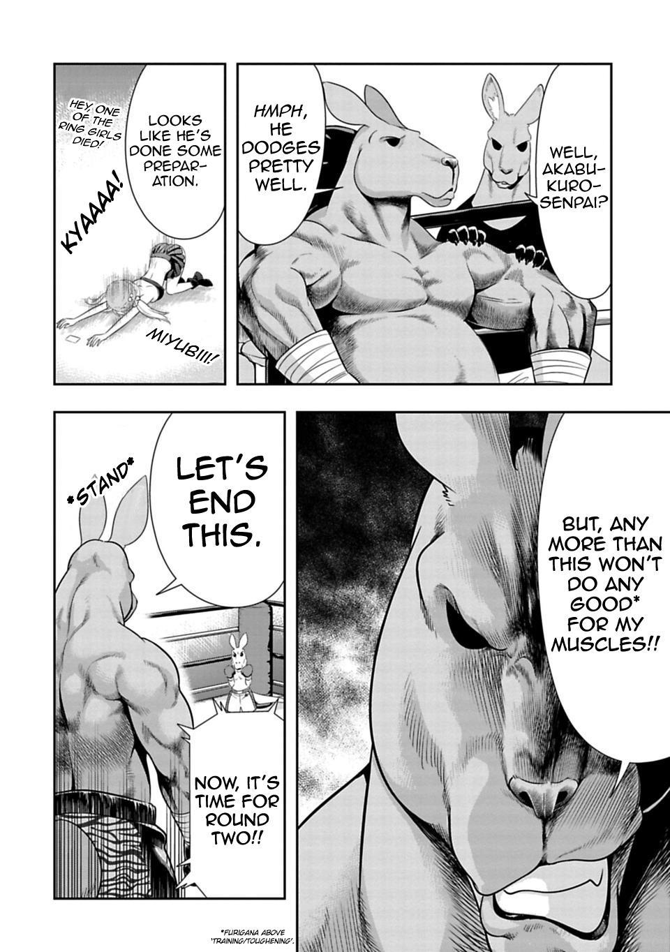 Murenase! Shiiton Gakuen Chapter 30 page 17 - Chapter 30: Kangaroo Boxing, Part 3