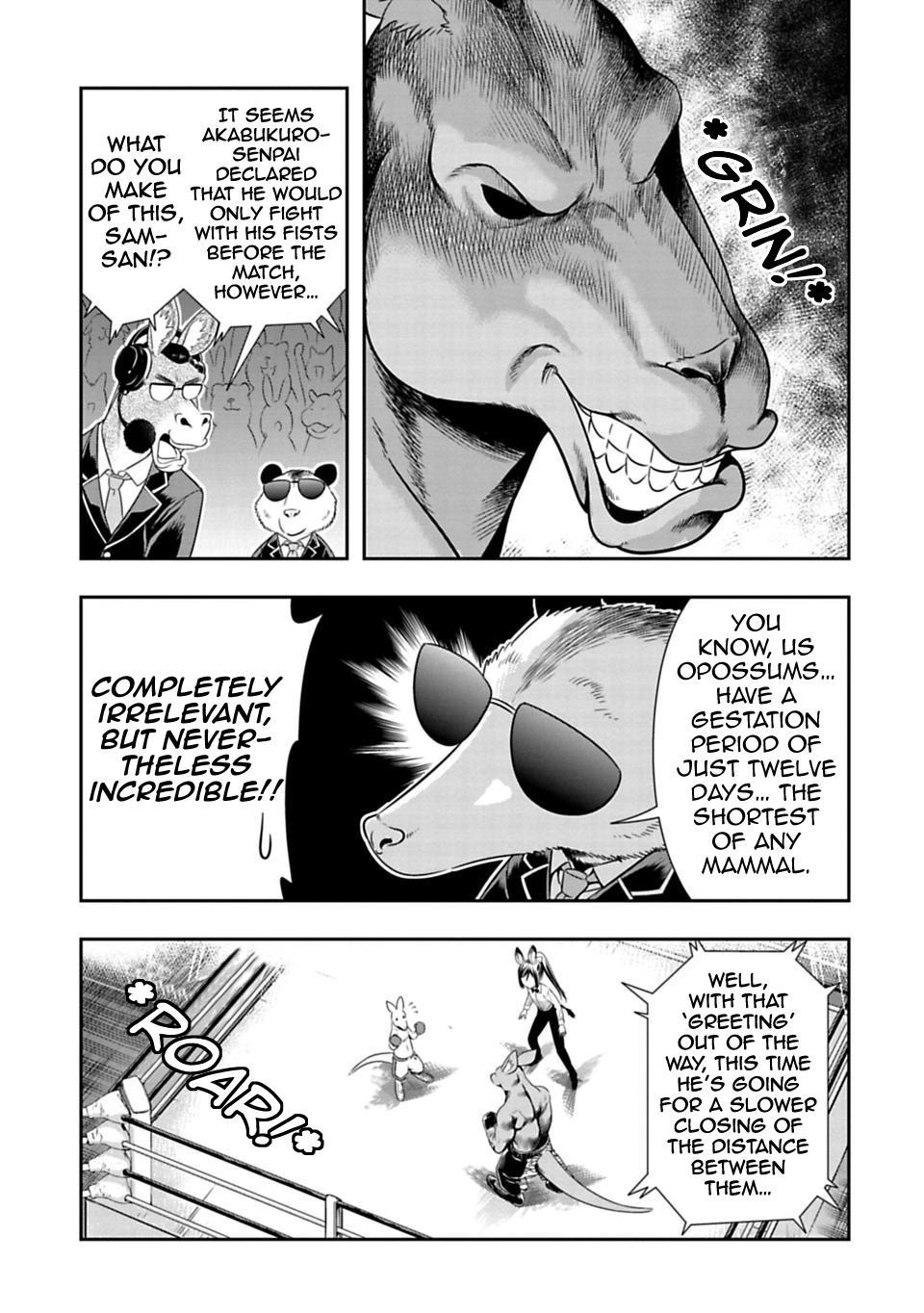 Murenase! Shiiton Gakuen Chapter 30 page 9 - Chapter 30: Kangaroo Boxing, Part 3