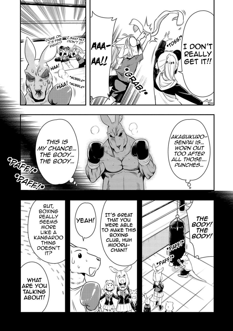 Murenase! Shiiton Gakuen Chapter 31 page 15 - Chapter 31: Kangaroo Boxing, Part 4