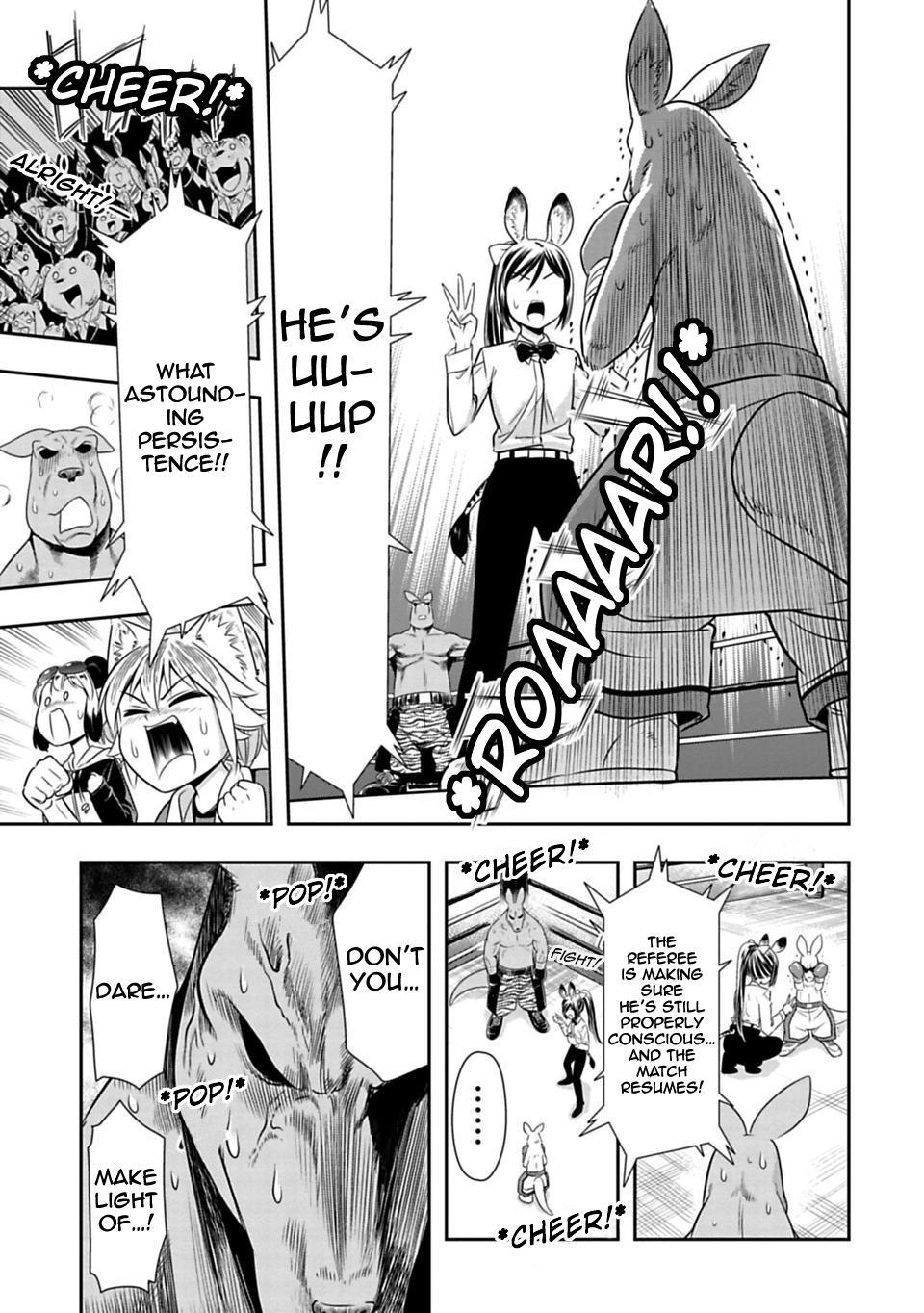 Murenase! Shiiton Gakuen Chapter 31 page 19 - Chapter 31: Kangaroo Boxing, Part 4