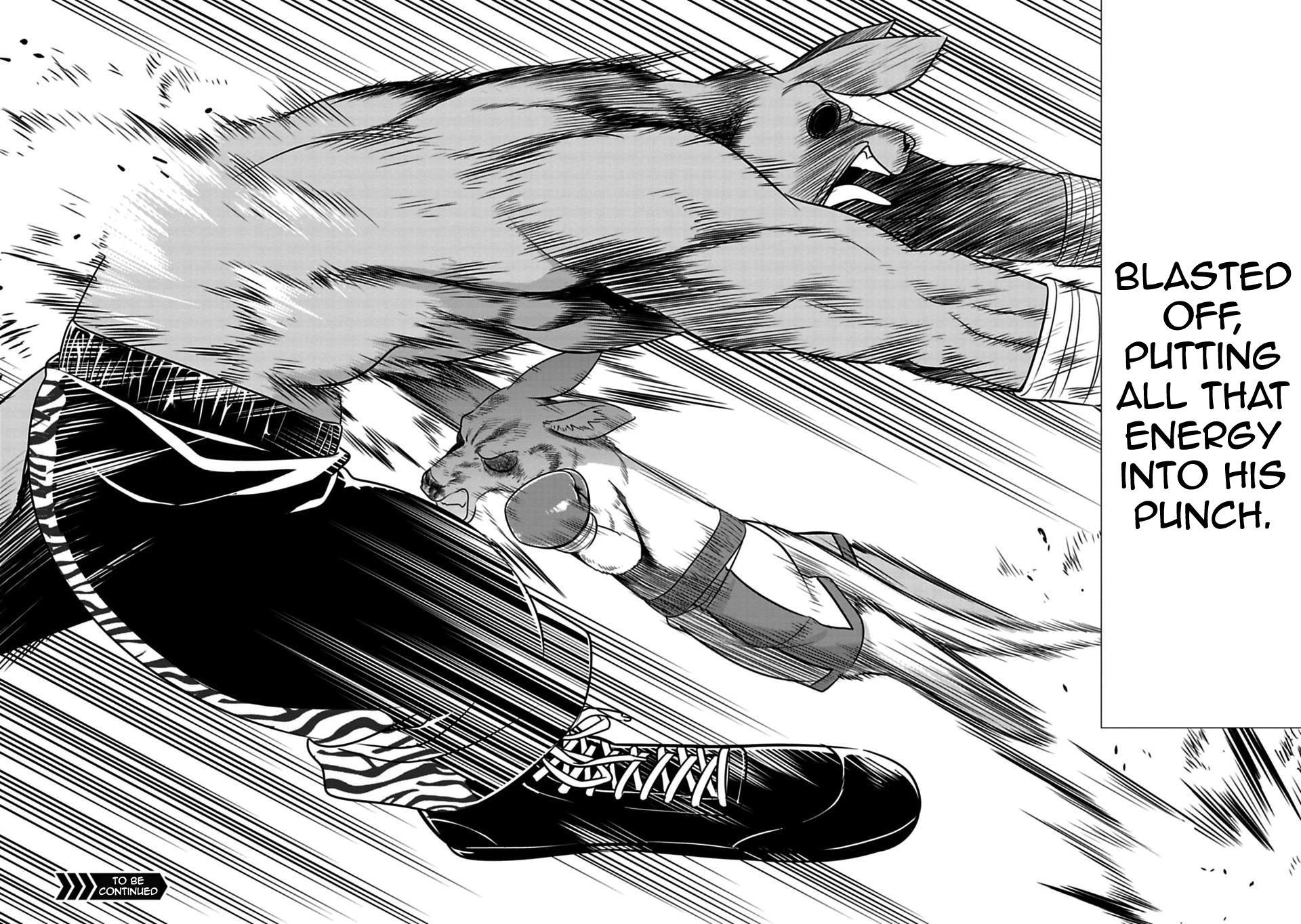 Murenase! Shiiton Gakuen Chapter 31 page 22 - Chapter 31: Kangaroo Boxing, Part 4