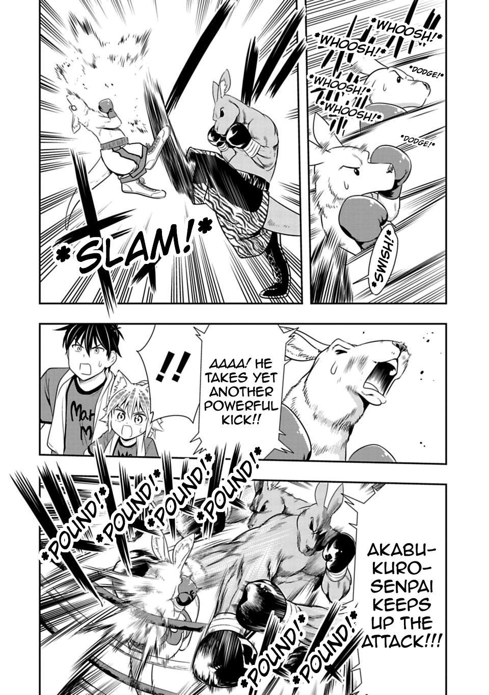 Murenase! Shiiton Gakuen Chapter 31 page 4 - Chapter 31: Kangaroo Boxing, Part 4