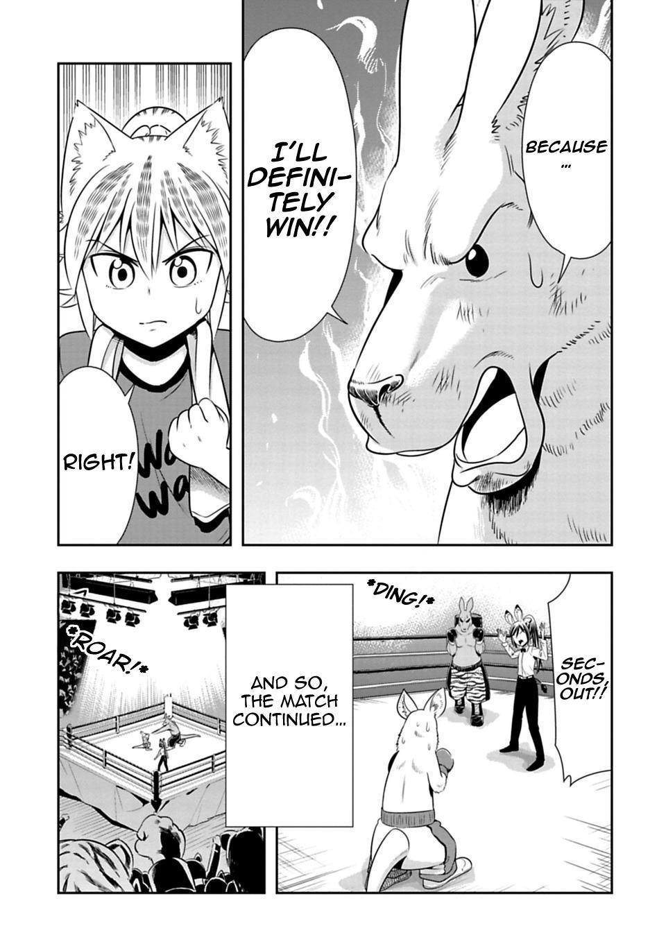 Murenase! Shiiton Gakuen Chapter 31 page 9 - Chapter 31: Kangaroo Boxing, Part 4