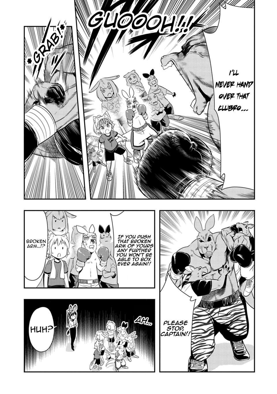Murenase! Shiiton Gakuen Chapter 32 page 10 - Chapter 32: Kangaroo Boxing, Part 5