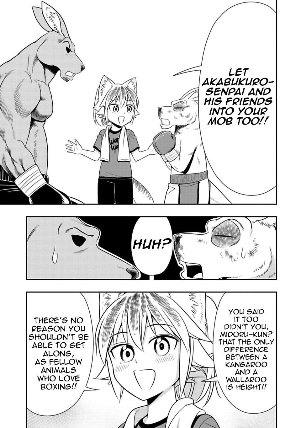 Murenase! Shiiton Gakuen Chapter 32 page 12 - Chapter 32: Kangaroo Boxing, Part 5
