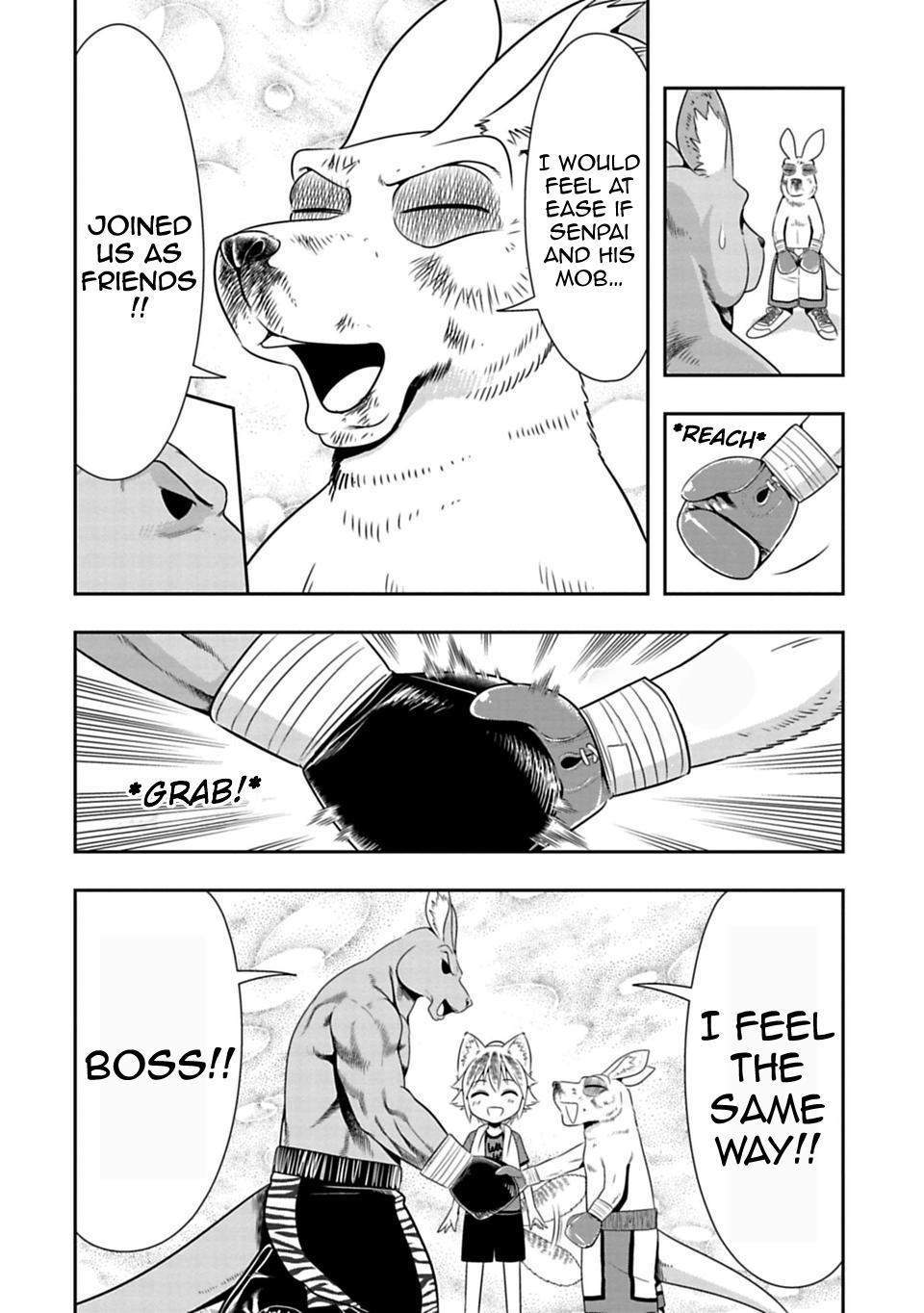 Murenase! Shiiton Gakuen Chapter 32 page 13 - Chapter 32: Kangaroo Boxing, Part 5