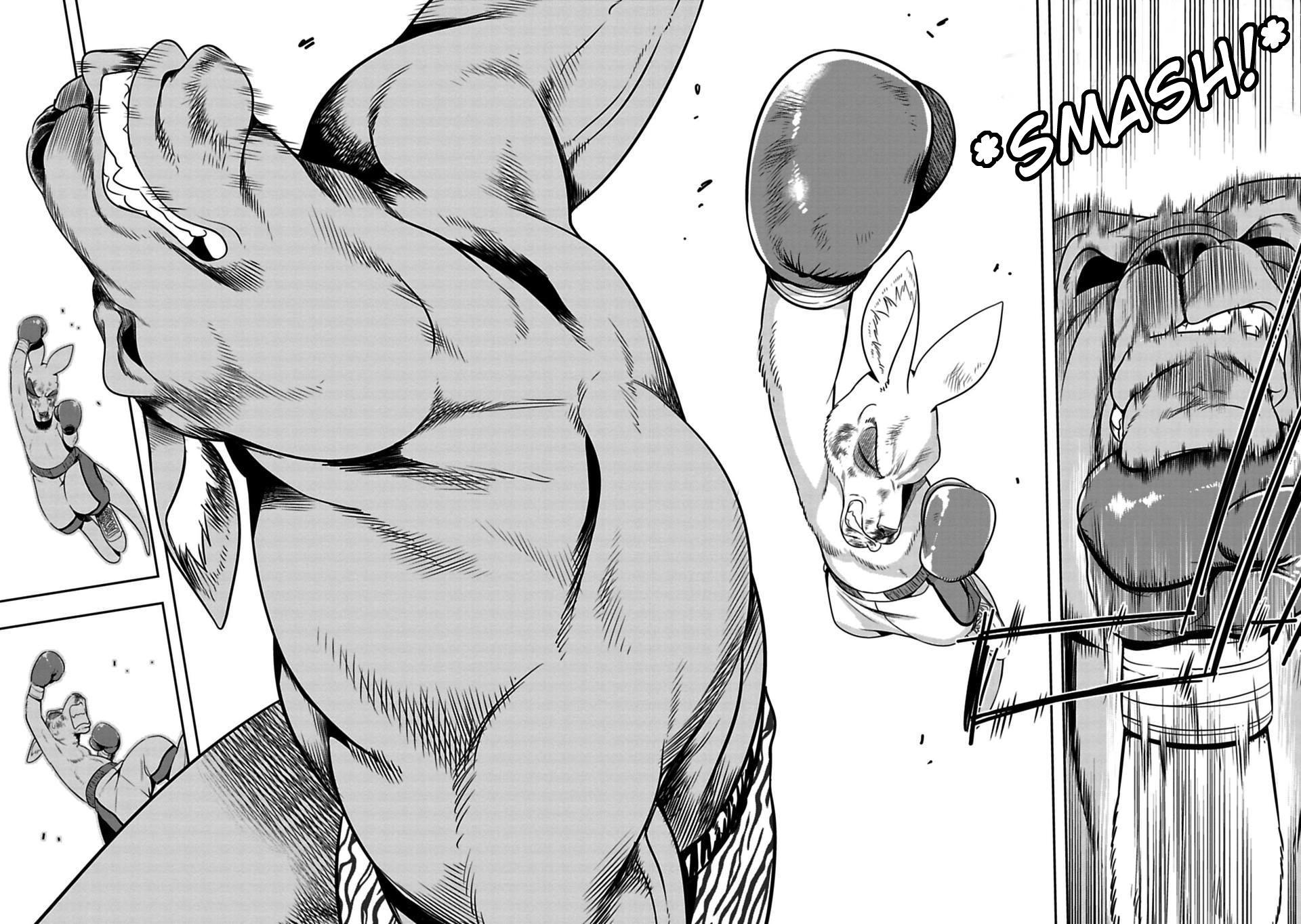Murenase! Shiiton Gakuen Chapter 32 page 4 - Chapter 32: Kangaroo Boxing, Part 5