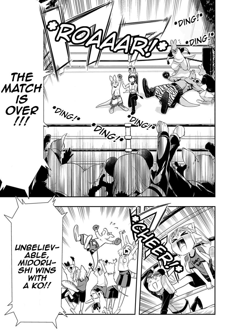 Murenase! Shiiton Gakuen Chapter 32 page 6 - Chapter 32: Kangaroo Boxing, Part 5