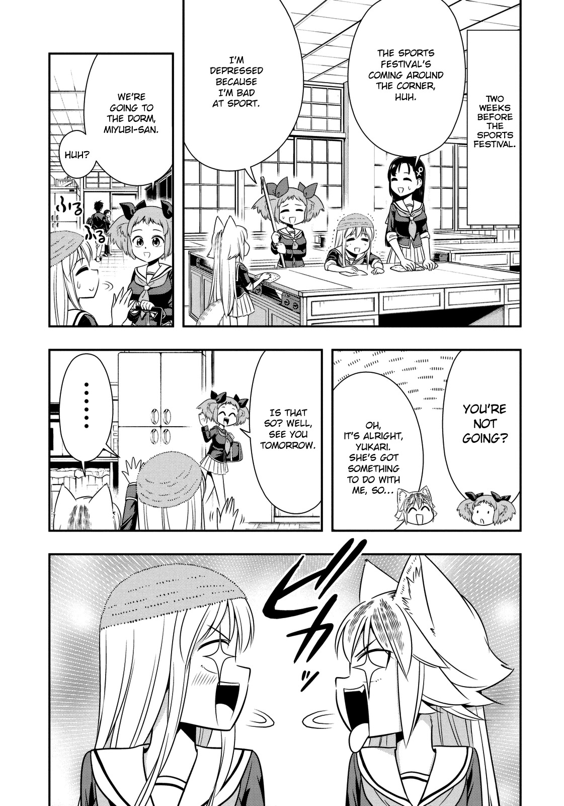 Murenase! Shiiton Gakuen Chapter 34.9 page 1 - Chapter 34.9: Side Story - Wouldn't mind a help from a sloth