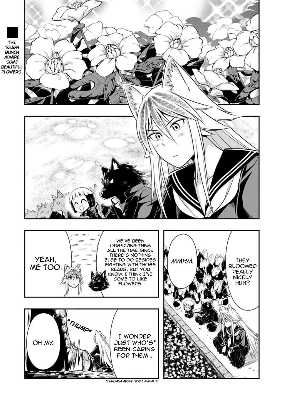 Murenase! Shiiton Gakuen Chapter 34 page 1 - Chapter 34: Kuromori-san Stands Firm!!